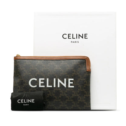 Celine Small Triomphe Clutch Bag