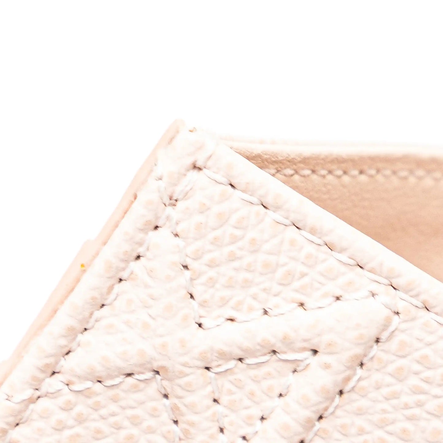 Dior Grained Calfskin Diorama Card Holder