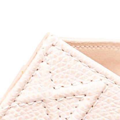 Dior Grained Calfskin Diorama Card Holder