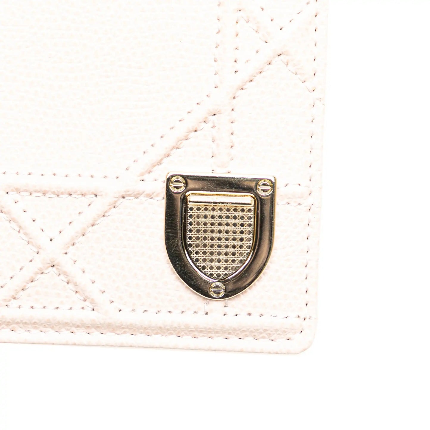 Dior Grained Calfskin Diorama Card Holder