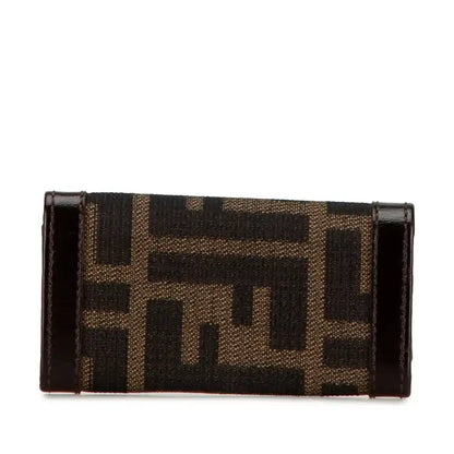 Fendi Zucca Canvas Key Holder
