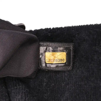 Chanel Terry Cloth CC Sport Line Shoulder Bag