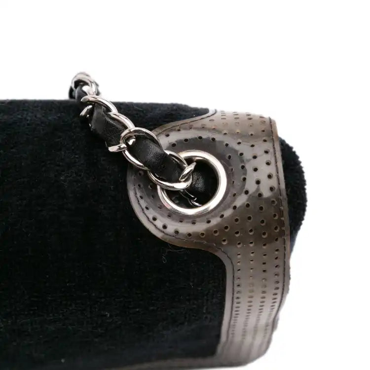 Chanel Terry Cloth CC Sport Line Shoulder Bag