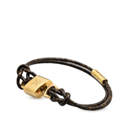 Louis Vuitton Monogram Padlock Bracelet