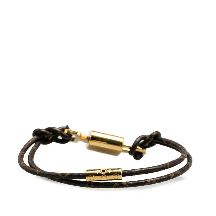 Louis Vuitton Monogram Padlock Bracelet