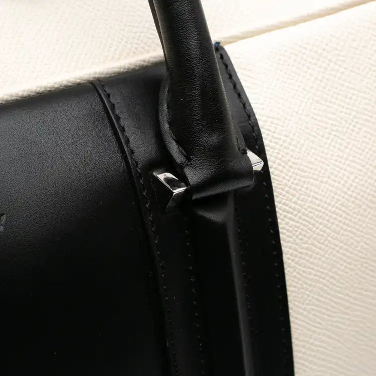 Givenchy Bicolor Grained Calfskin Lucrezia Briefcase
