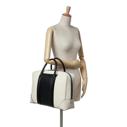 Givenchy Bicolor Grained Calfskin Lucrezia Briefcase