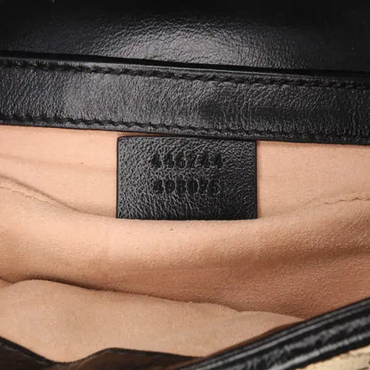 Gucci Mini GG Marmont Matelasse Canvas Flap Crossbody