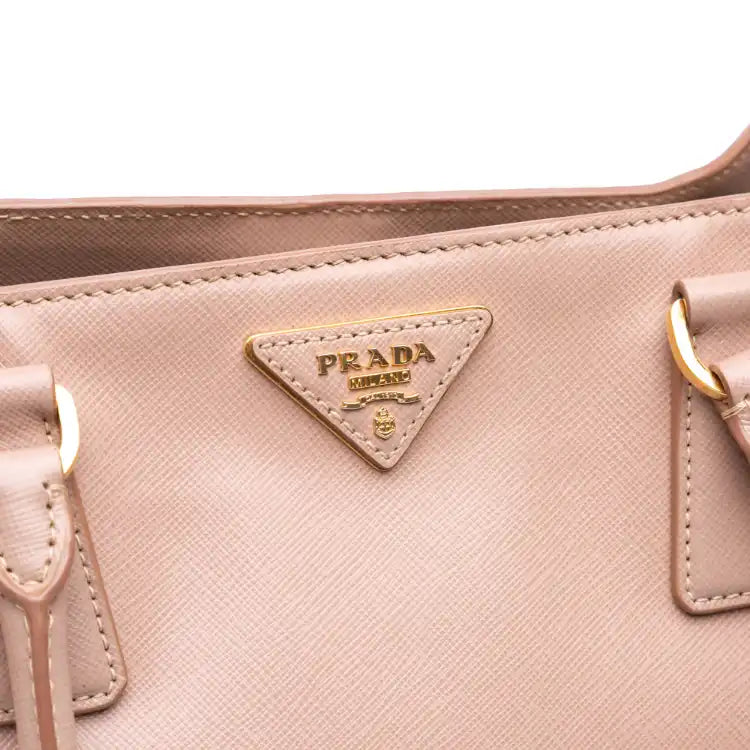 Prada Medium Saffiano Lux Galleria Satchel