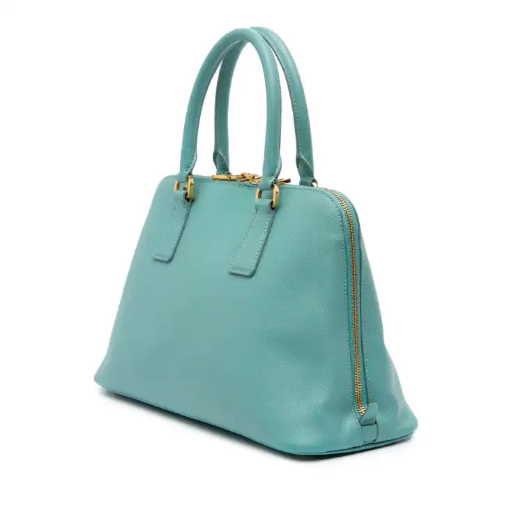Prada Medium Saffiano Lux Promenade Satchel