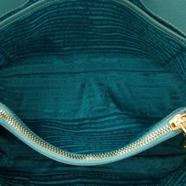 Prada Medium Saffiano Lux Promenade Satchel