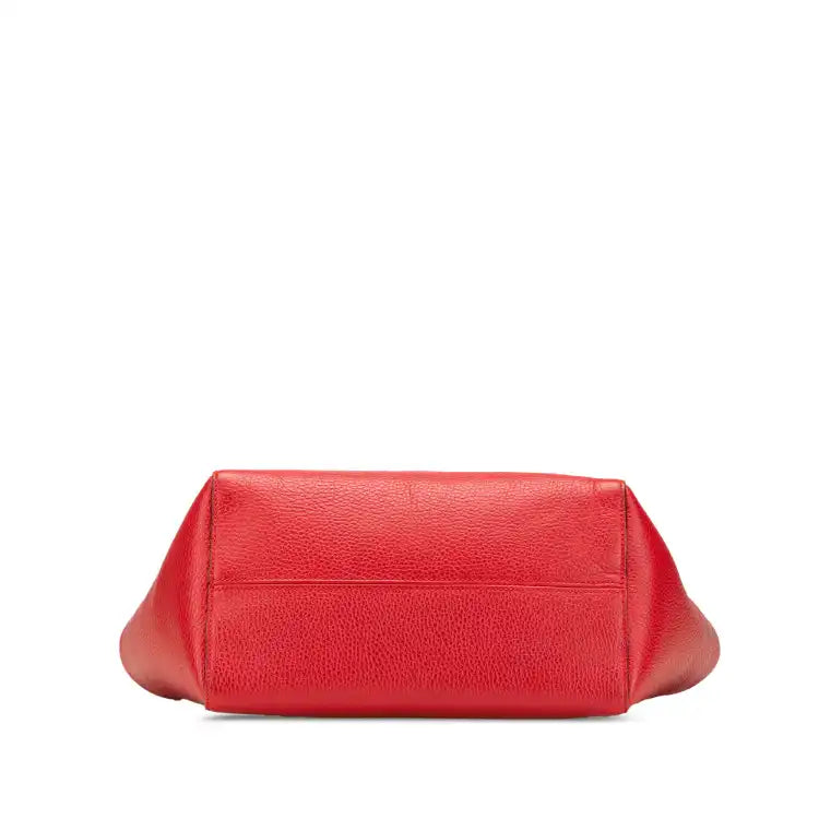 Gucci Medium Leather Swing Tote