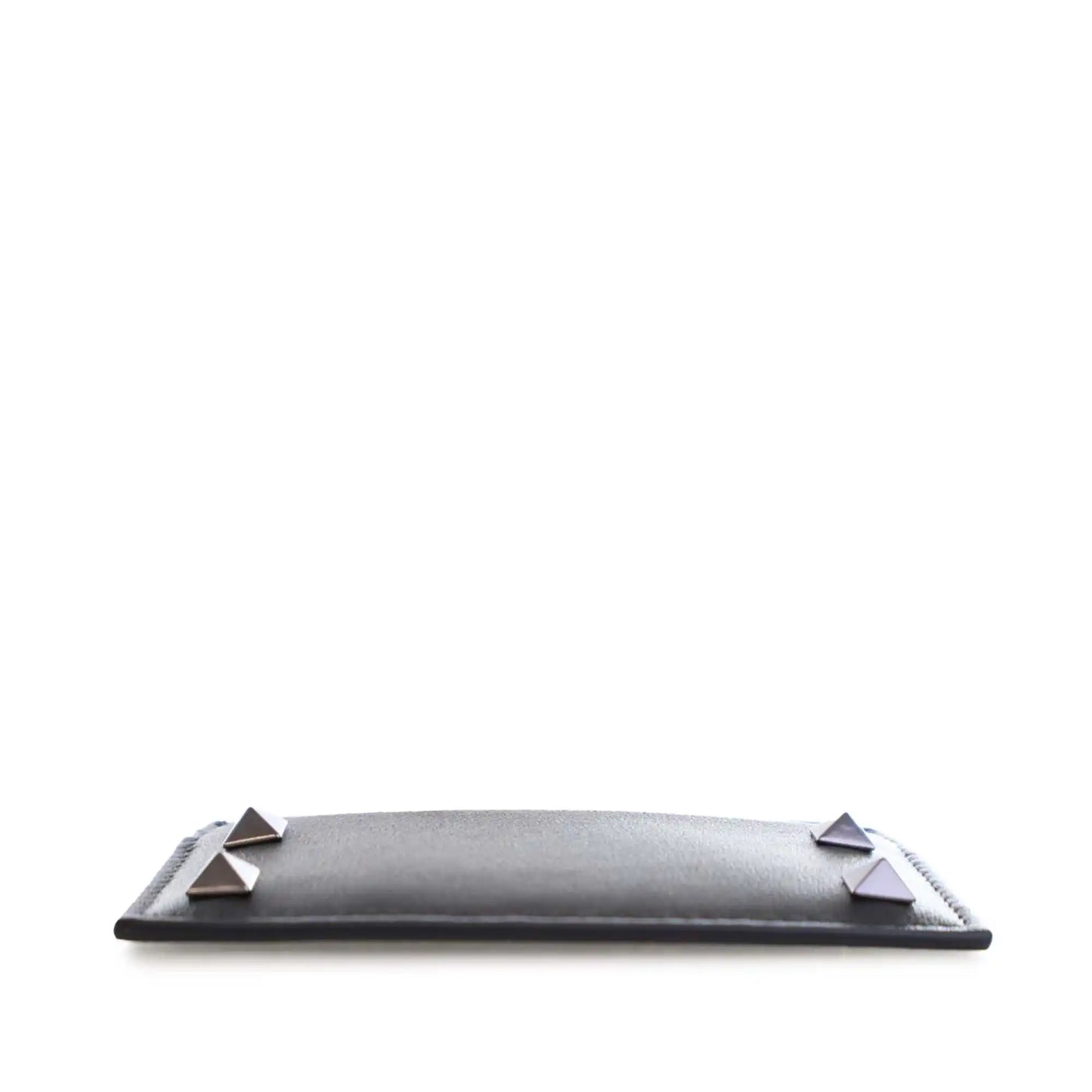 Valentino Leather Rockstud Card Holder