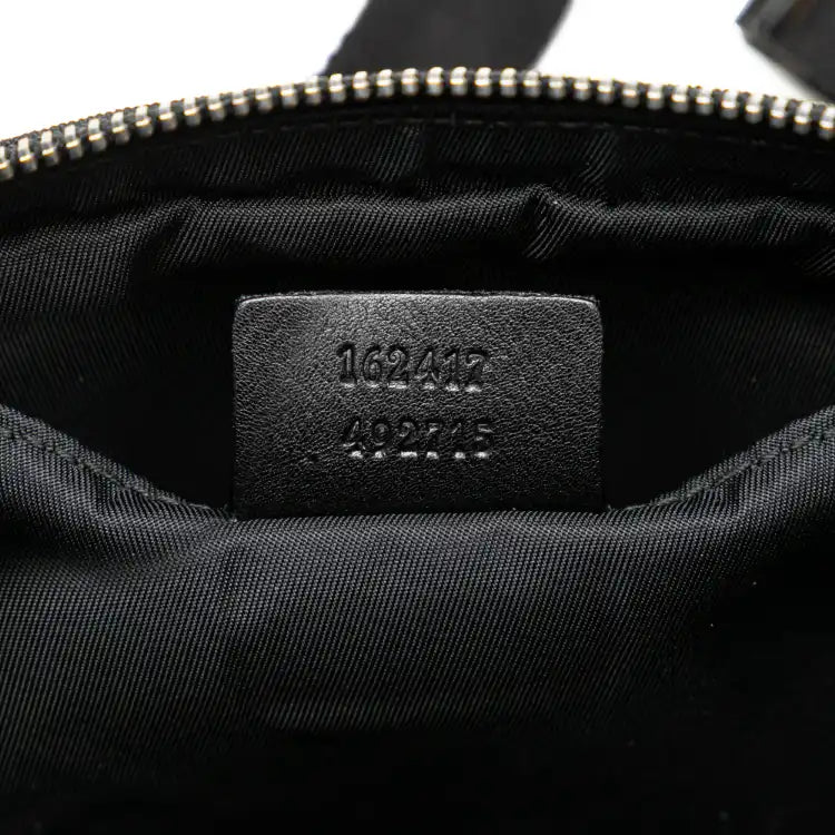 Gucci Guccissima Nylon Trim Belt Bag