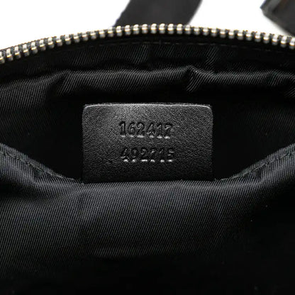 Gucci Guccissima Nylon Trim Belt Bag