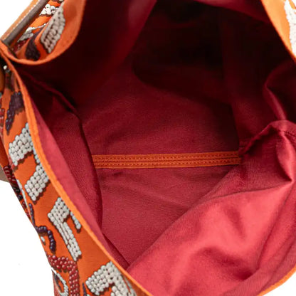 Hermès Silk and Barenia Kelly En Perles Silky City 33