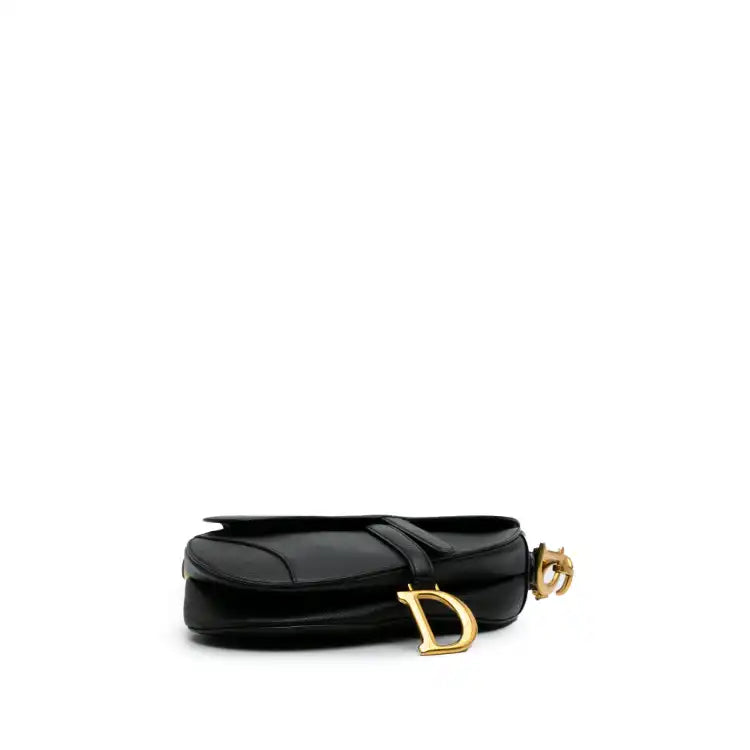 Dior Grained Calfskin Saddle Bag