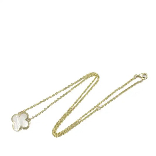 van cleef and arpels 18K Yellow Gold and Mother of Pearl Pure Alhambra Pendant Necklace Previous product 18K Yellow Gold and Mother ... Next product 18K Yellow Gold and Mother ...