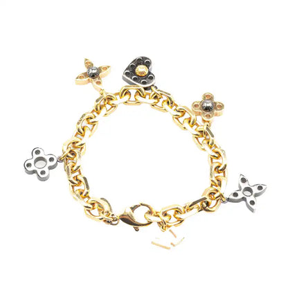 Louis Vuitton Gold Plated Hide and Seek Bracelet
