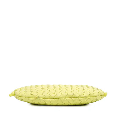 Bottega Veneta Medium Lambskin Intrecciato Turn Pouch