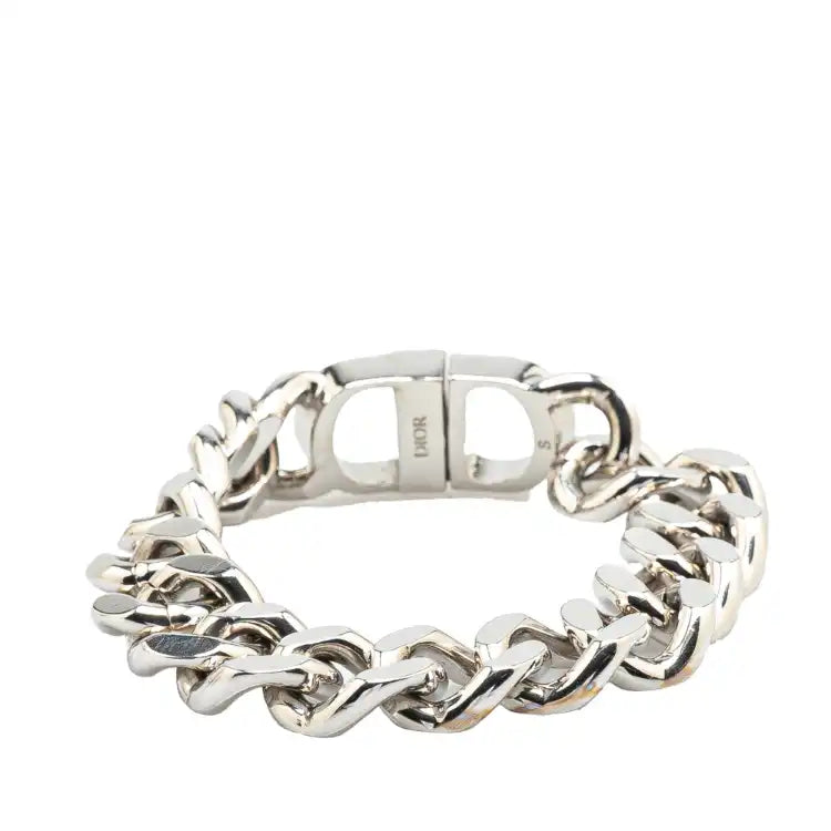 Dior Silver CD Logo Bracelet