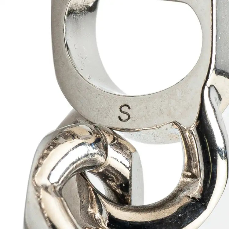 Dior Silver CD Logo Bracelet