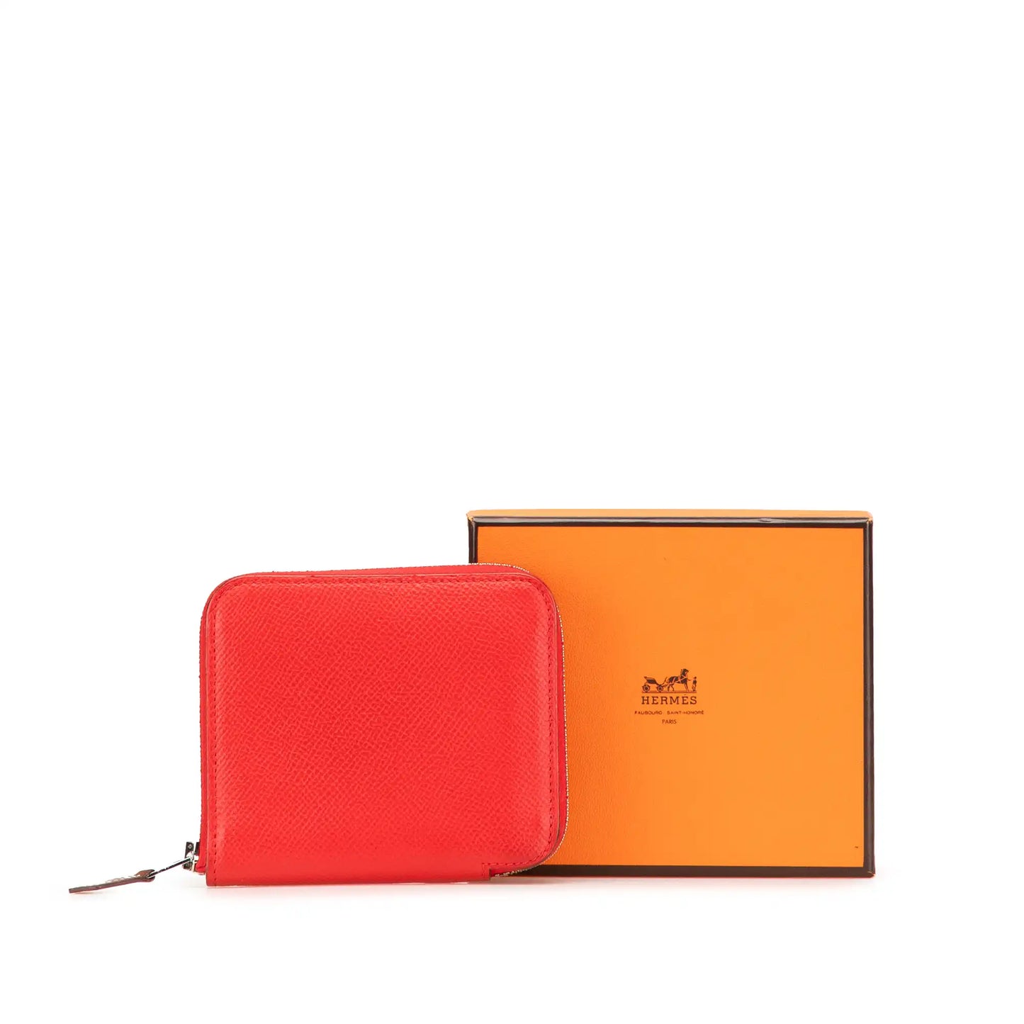 Hermès Mini Epsom Silk In Change Purse