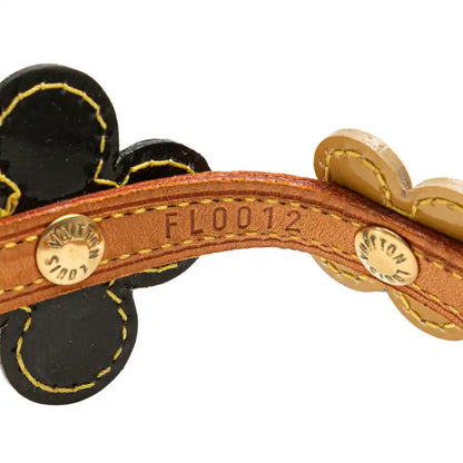 Louis Vuitton Leather Flower Lexington Choker