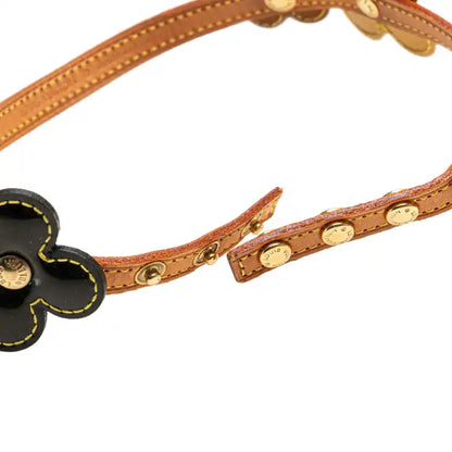 Louis Vuitton Leather Flower Lexington Choker