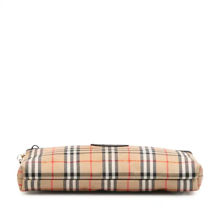 Burberry Haymarket Check Canvas Crossbody