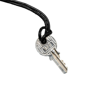 Hermès Palladium Plated Cadena Lock and Key