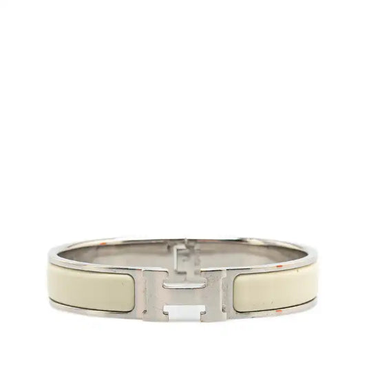 Hermès Narrow Enamel Clic H Bracelet PM