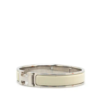 Hermès Narrow Enamel Clic H Bracelet PM