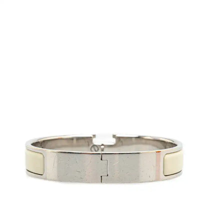 Hermès Narrow Enamel Clic H Bracelet PM