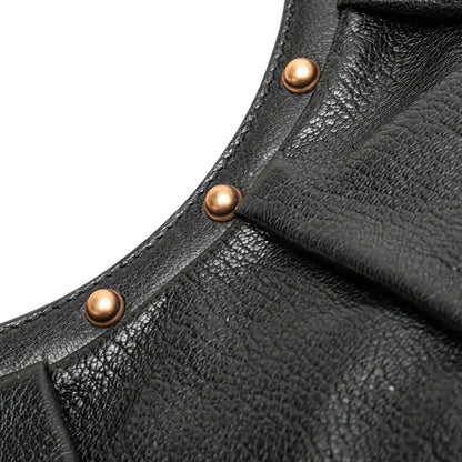 Gucci Studded Calfskin Bamboo Hobo