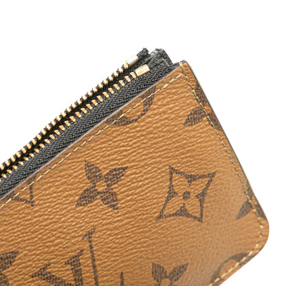 Louis Vuitton Monogram Reverse Romy Card Holder