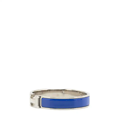 Hermès Narrow Enamel Clic H Bracelet GM