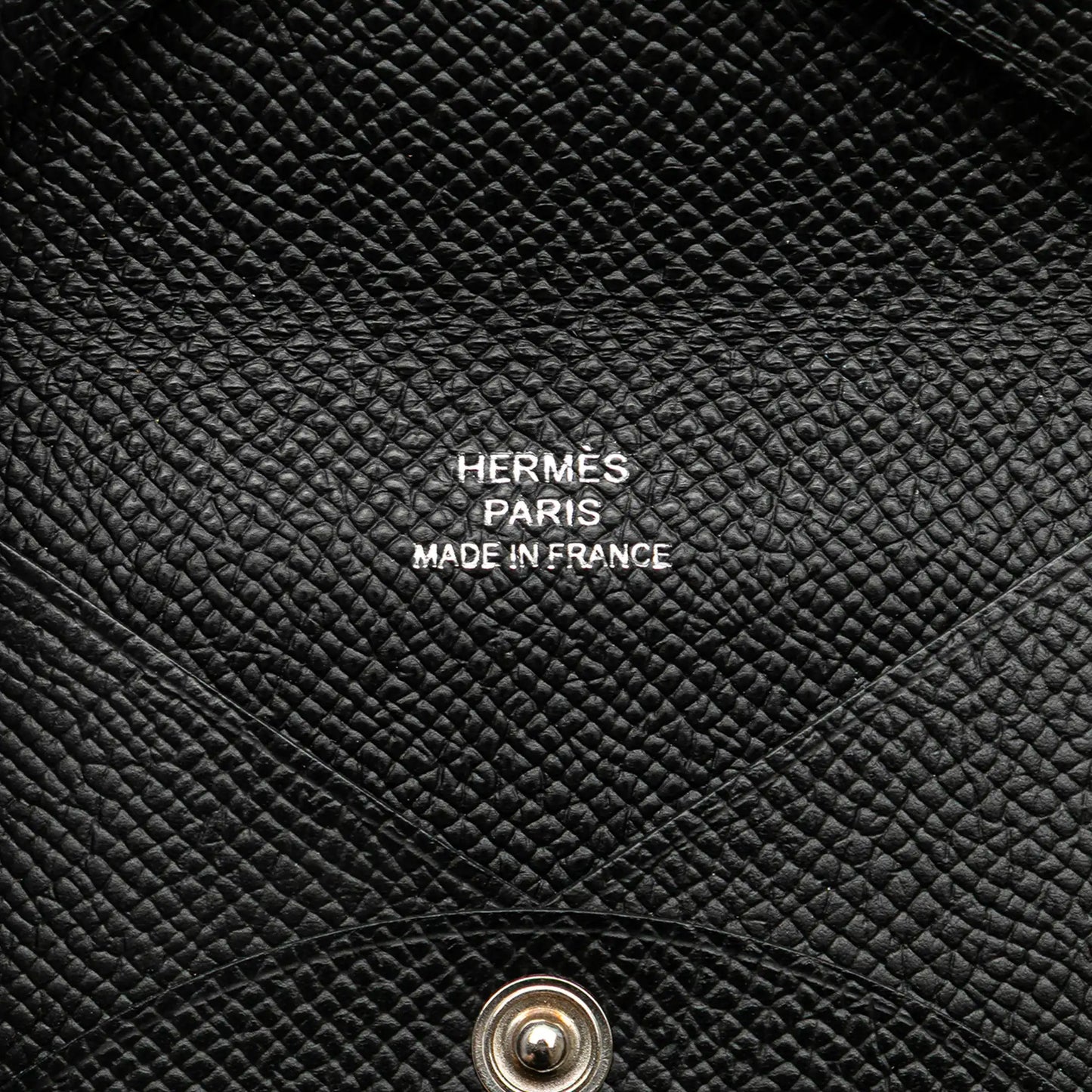 Hermès Epsom Calvi Card Holder
