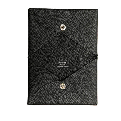 Hermès Epsom Calvi Card Holder