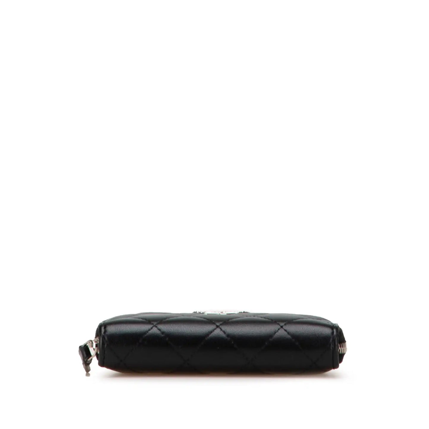 Chanel Quilted Lambskin CC Crystal Coin Pouch