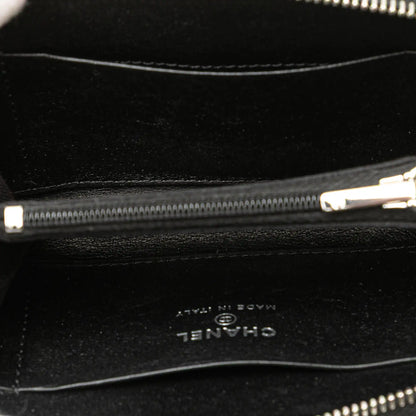Chanel Quilted Lambskin CC Crystal Coin Pouch