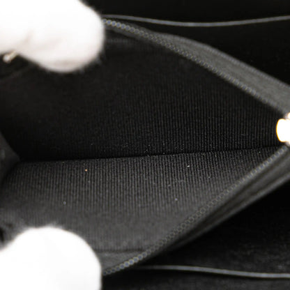 Chanel Quilted Lambskin CC Crystal Coin Pouch