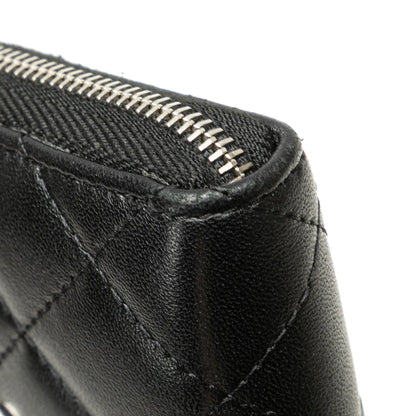 Chanel Quilted Lambskin CC Crystal Coin Pouch
