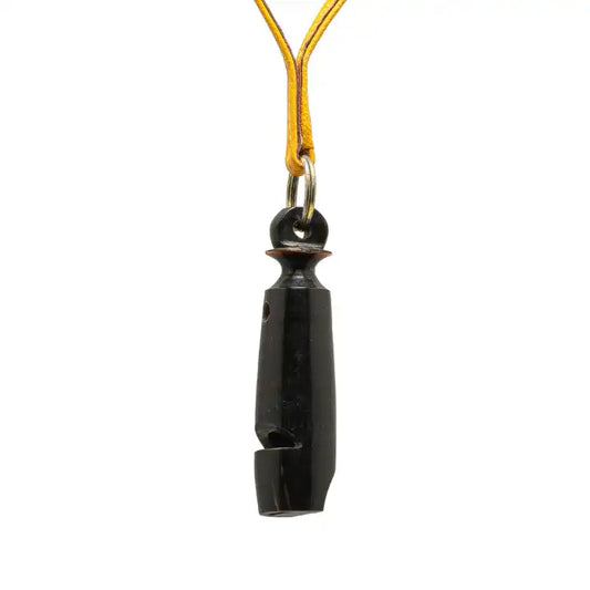 Hermès Leather Ultrasonic Dog Whistle Necklace
