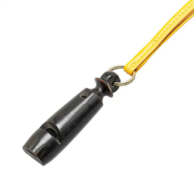 Hermès Leather Ultrasonic Dog Whistle Necklace