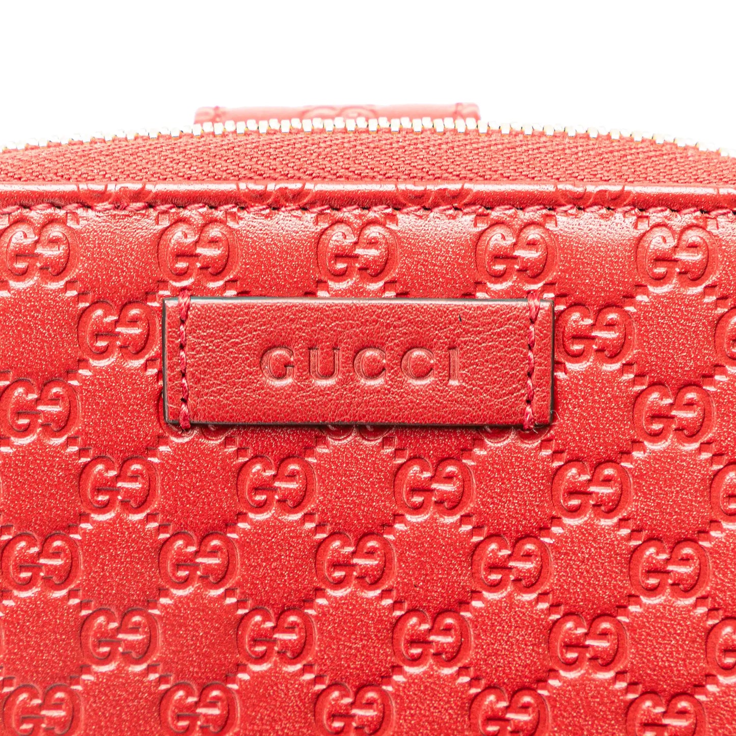 Gucci Microguccissima Zip Around Small Wallet