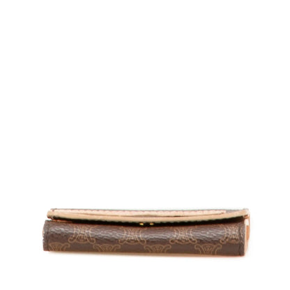Celine Macadam Coated Canvas Coin Pouch