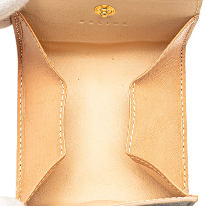 Celine Macadam Coated Canvas Coin Pouch