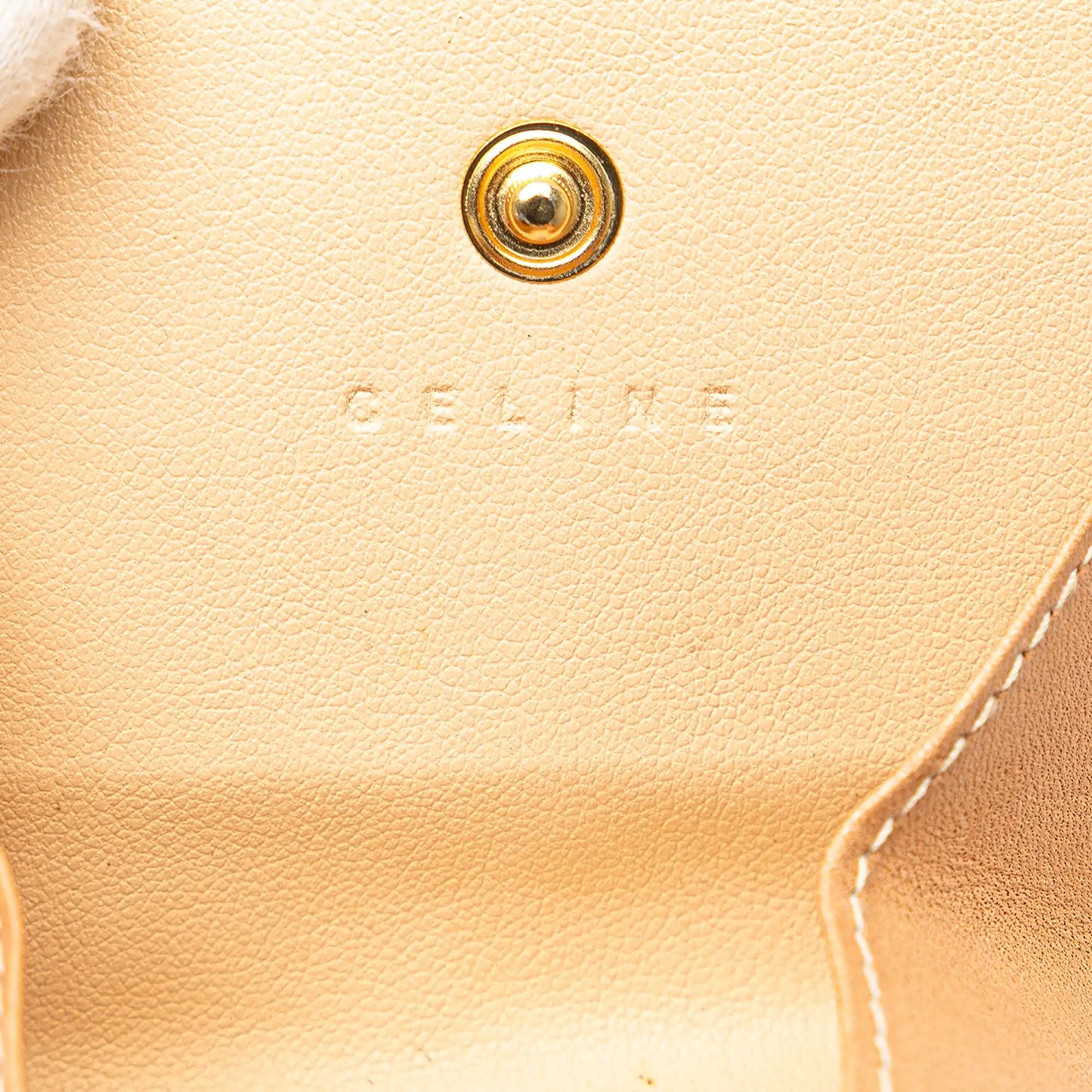 Celine Macadam Coated Canvas Coin Pouch