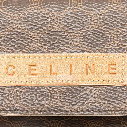 Celine Macadam Coated Canvas Coin Pouch